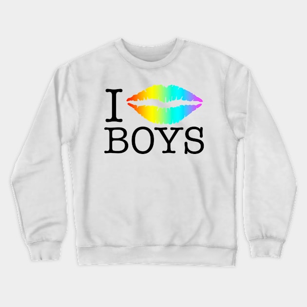 i kiss boys Crewneck Sweatshirt by chromatosis